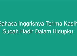 Satu Lagi Bahasa Inggrisnya Adalah