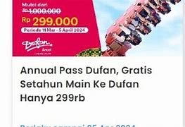 Tiket Annual Pass Adalah